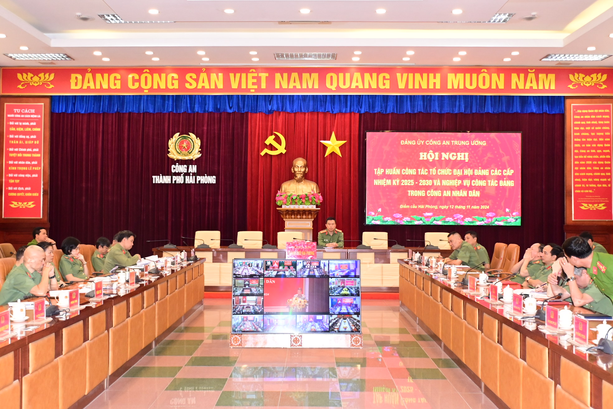 Ban Thường vụ Đảng uỷ CATW: Tập huấn công tác tổ chức Đại hội Đảng bộ các cấp nhiệm kỳ 2025-2030, nghiệp vụ công tác Đảng trong CAND